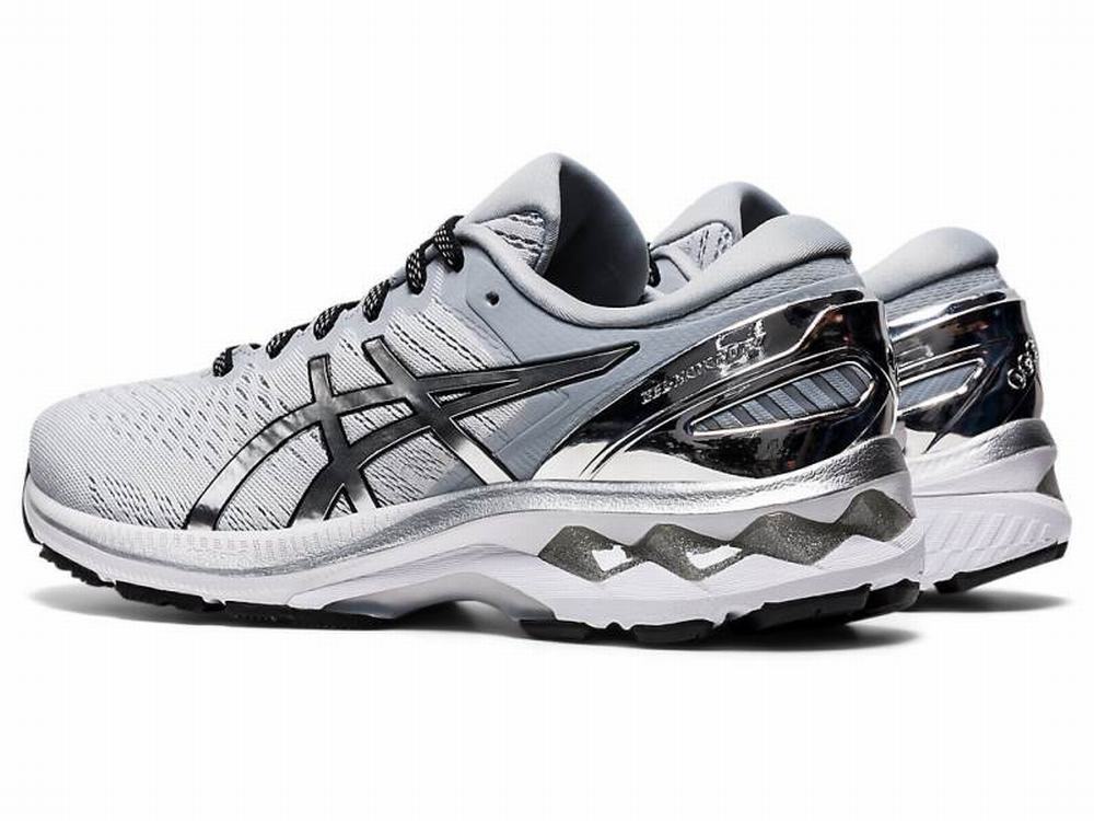 Asics GEL-KAYANO 27 PLATINUM Futócipő Női Szürke Titán | 587249-SDI