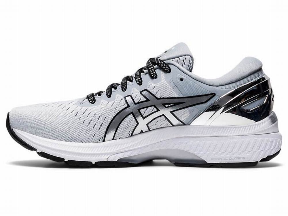 Asics GEL-KAYANO 27 PLATINUM Futócipő Női Szürke Titán | 587249-SDI