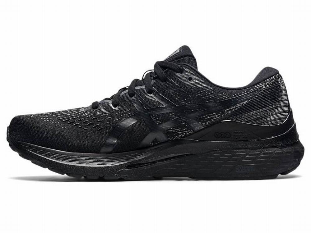 Asics GEL-KAYANO 28 (2E) Futócipő Férfi Fekete Szürke | 158726-KBI