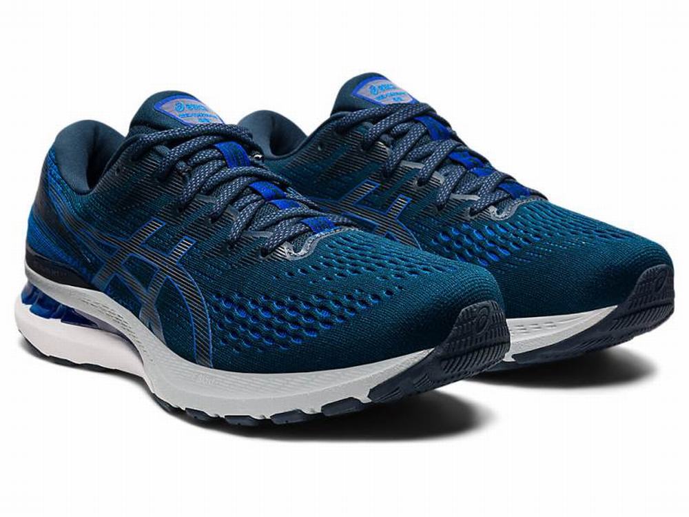 Asics GEL-KAYANO 28 (2E) Futócipő Férfi Kék | 534018-ZLT