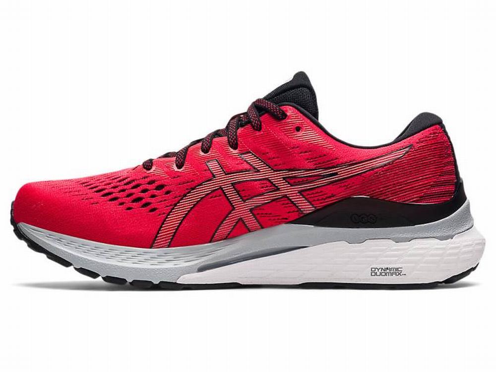 Asics GEL-KAYANO 28 Futócipő Férfi Fekete Piros | 513048-XMZ