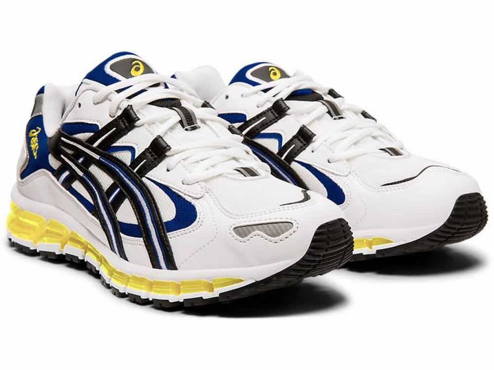 Asics GEL-KAYANO 5 360 Utcai Cipő Férfi Fekete Fehér | 493810-RQT