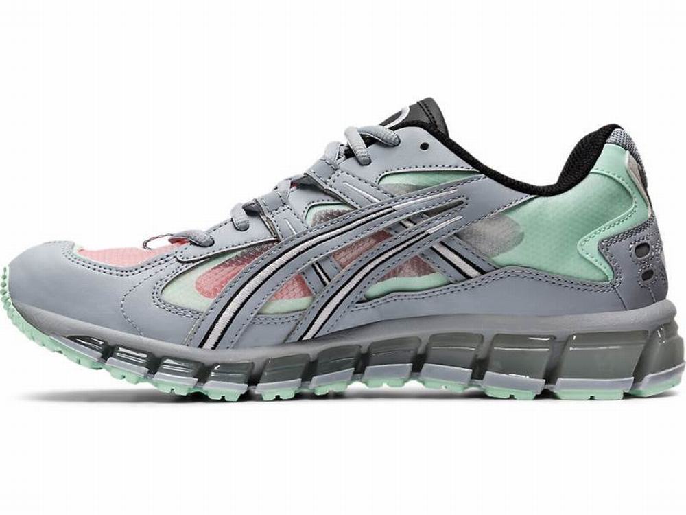 Asics GEL-KAYANO 5 360 Utcai Cipő Férfi Szürke Menta | 784935-MUF