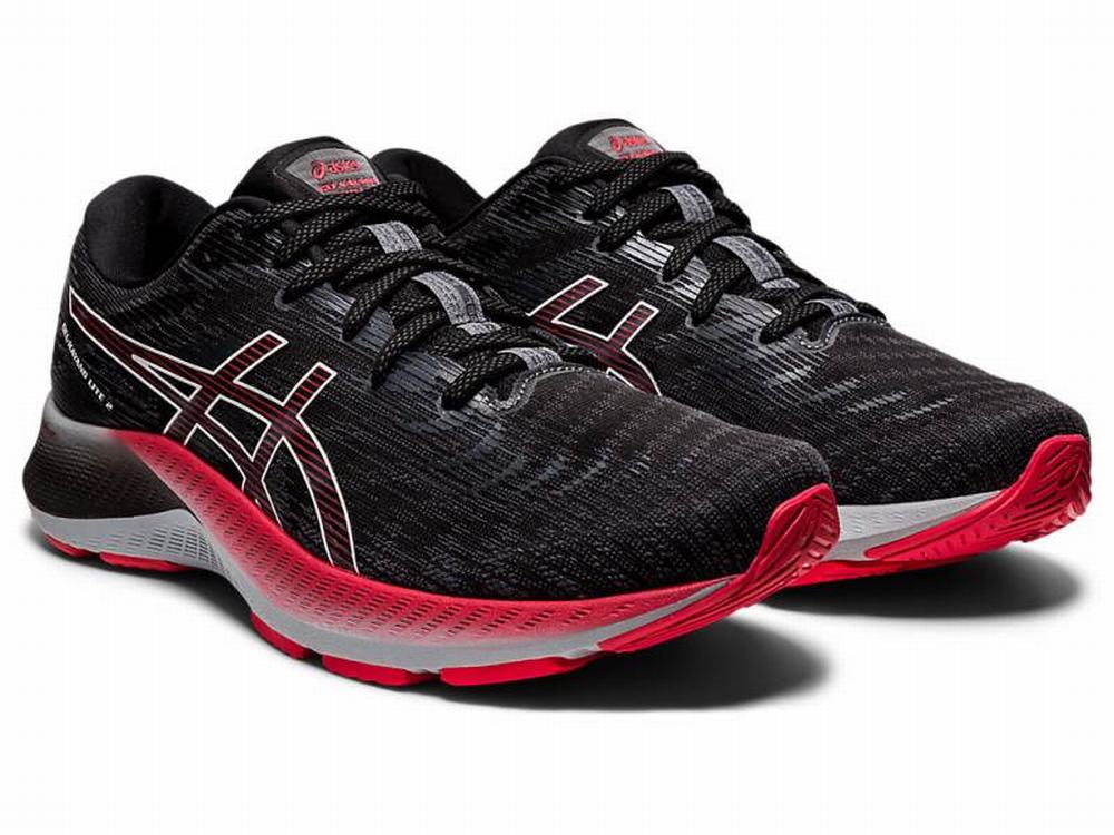 Asics GEL-KAYANO LITE 2 Futócipő Férfi Fekete Fehér | 029841-IJL