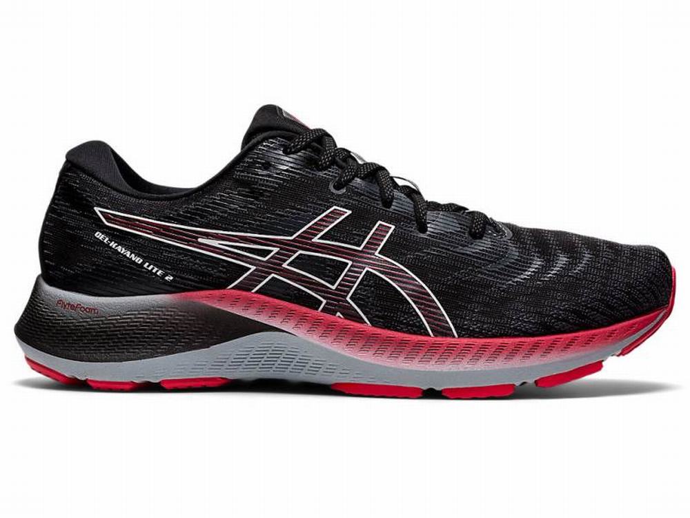 Asics GEL-KAYANO LITE 2 Futócipő Férfi Fekete Fehér | 029841-IJL