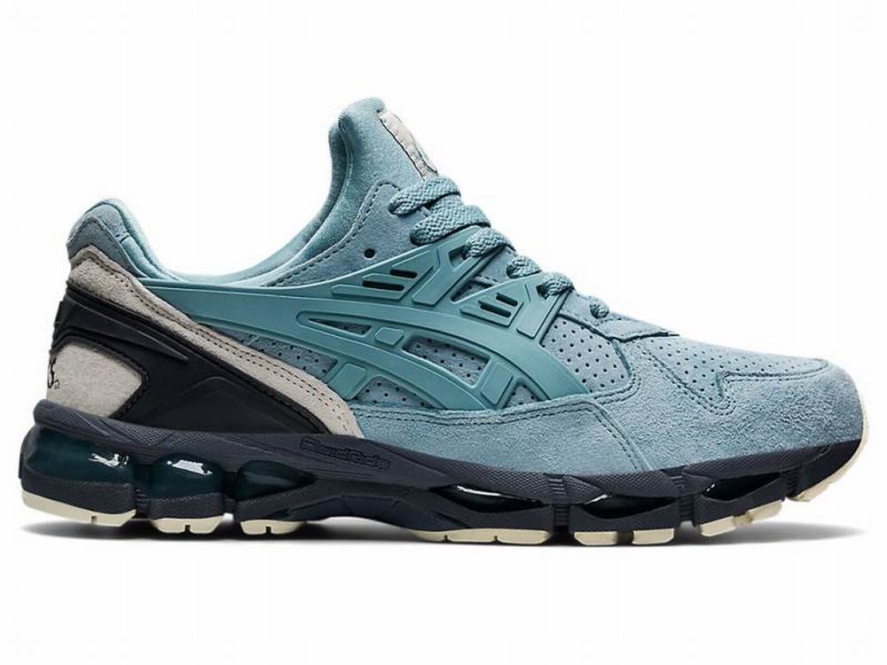 Asics GEL-KAYANO TRAINER 21 Utcai Cipő Férfi Kék Szürke | 385027-FIQ