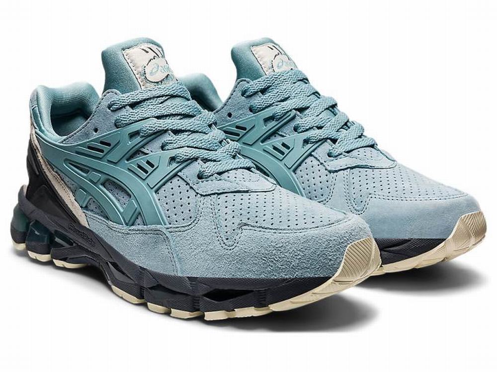 Asics GEL-KAYANO TRAINER 21 Utcai Cipő Férfi Kék Szürke | 385027-FIQ