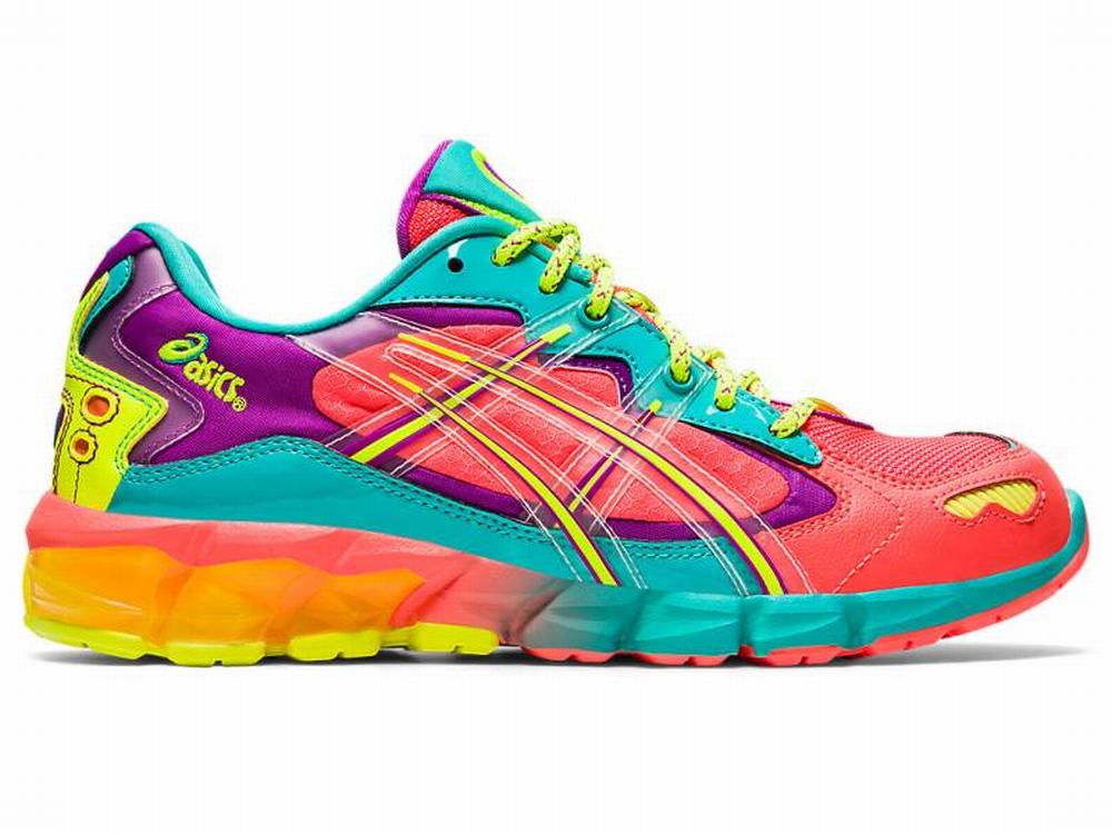 Asics GEL-KAYANO V KZN Utcai Cipő Női Korall Sárga | 846039-GBN