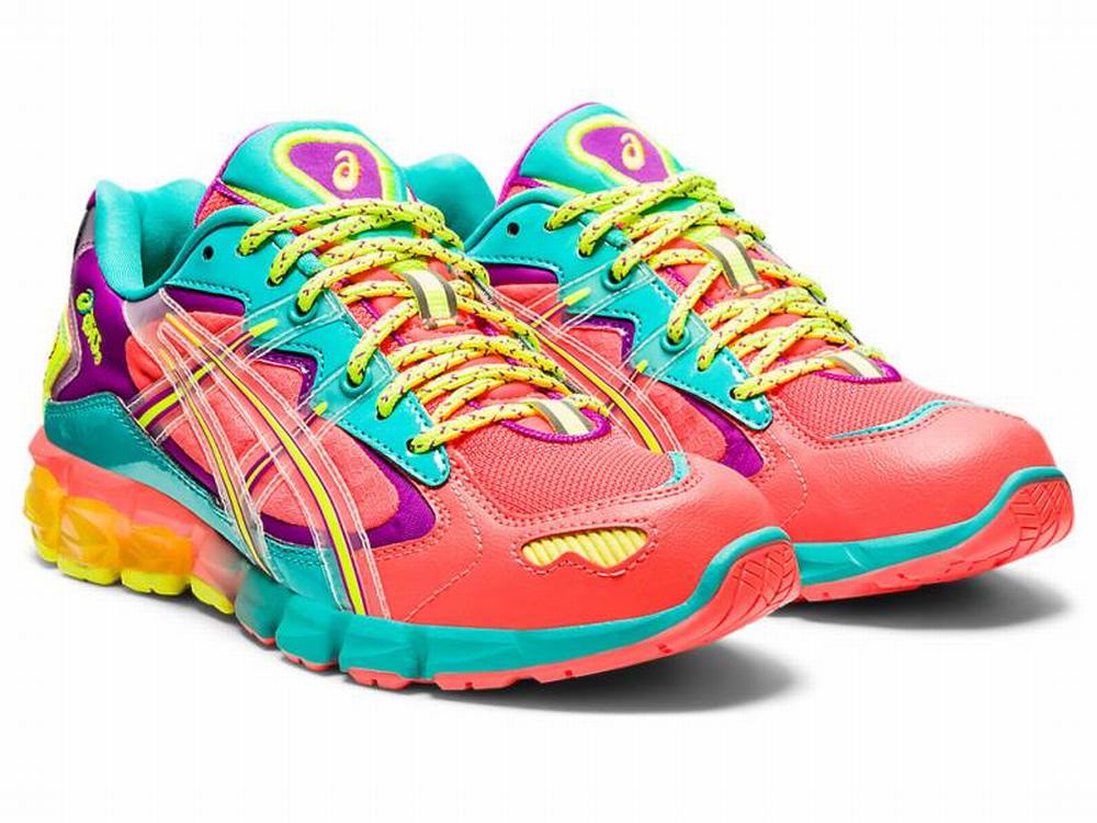 Asics GEL-KAYANO V KZN Utcai Cipő Női Korall Sárga | 846039-GBN