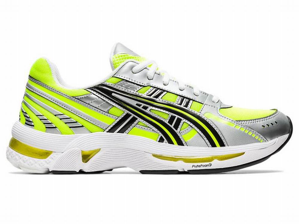 Asics GEL-KYRIOS Utcai Cipő Férfi Fekete Sárga | 385269-NCV