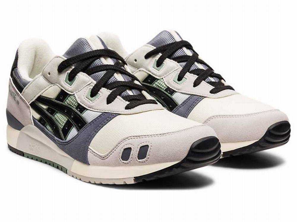 Asics GEL-LYTE III OG Utcai Cipő Férfi Fehér Fekete | 543916-NST