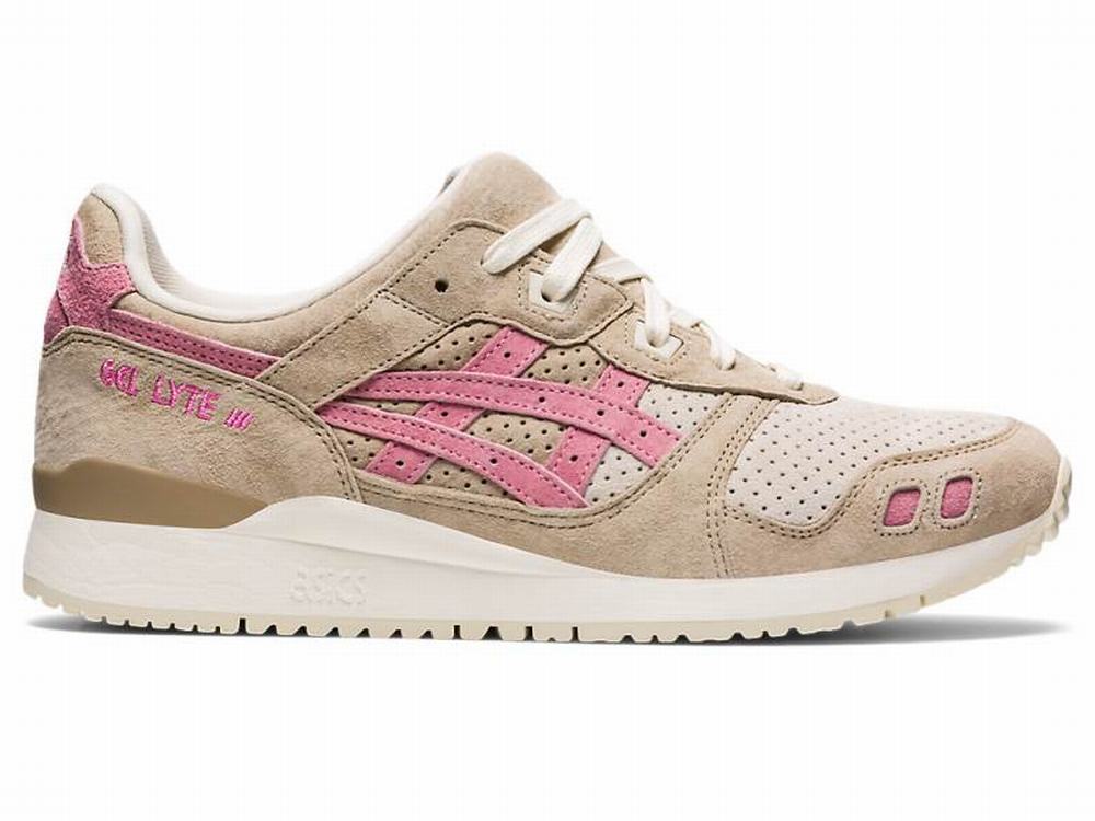 Asics GEL-LYTE III OG Utcai Cipő Férfi Rózsaszín | 879234-VFL