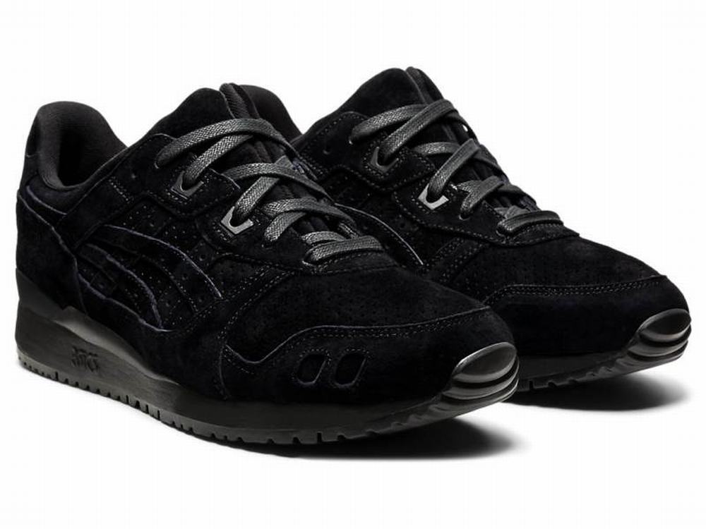 Asics GEL-LYTE III Utcai Cipő Férfi Fekete | 137629-JZW