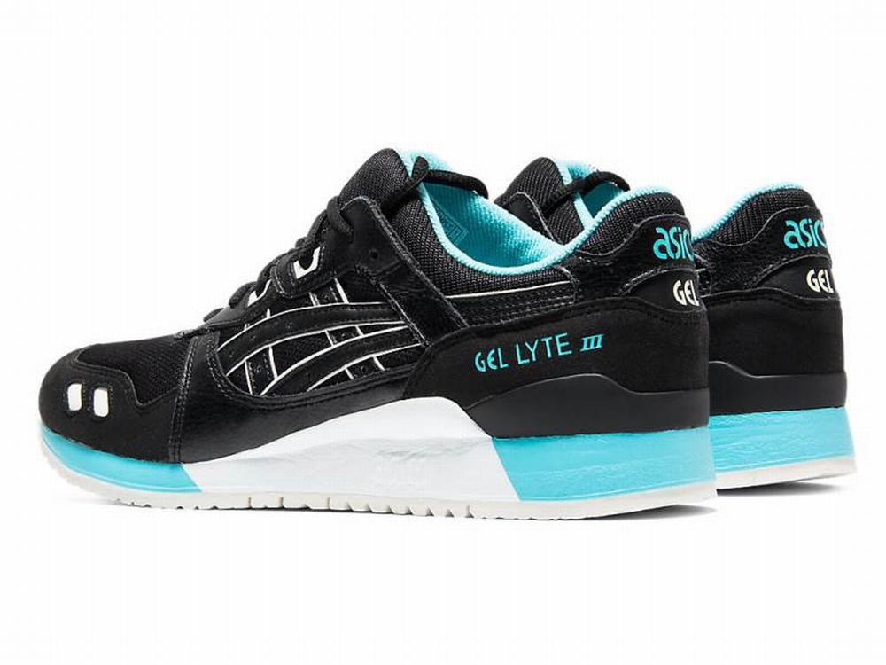 Asics GEL-LYTE III Utcai Cipő Férfi Fekete | 267308-HMX