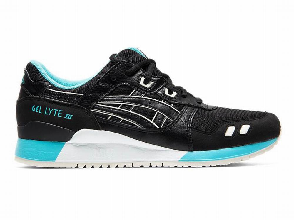 Asics GEL-LYTE III Utcai Cipő Férfi Fekete | 267308-HMX