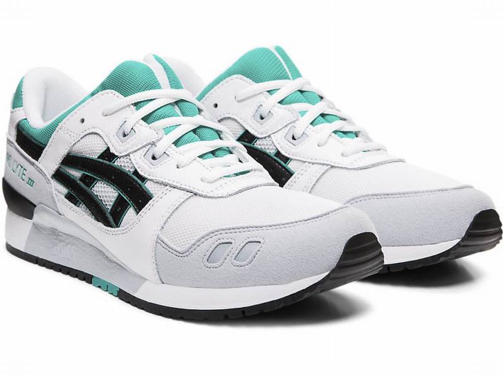 Asics GEL-LYTE III Utcai Cipő Férfi Fekete Fehér | 452617-CXW