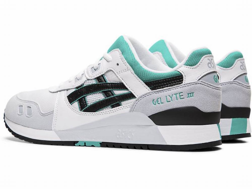 Asics GEL-LYTE III Utcai Cipő Férfi Fekete Fehér | 452617-CXW