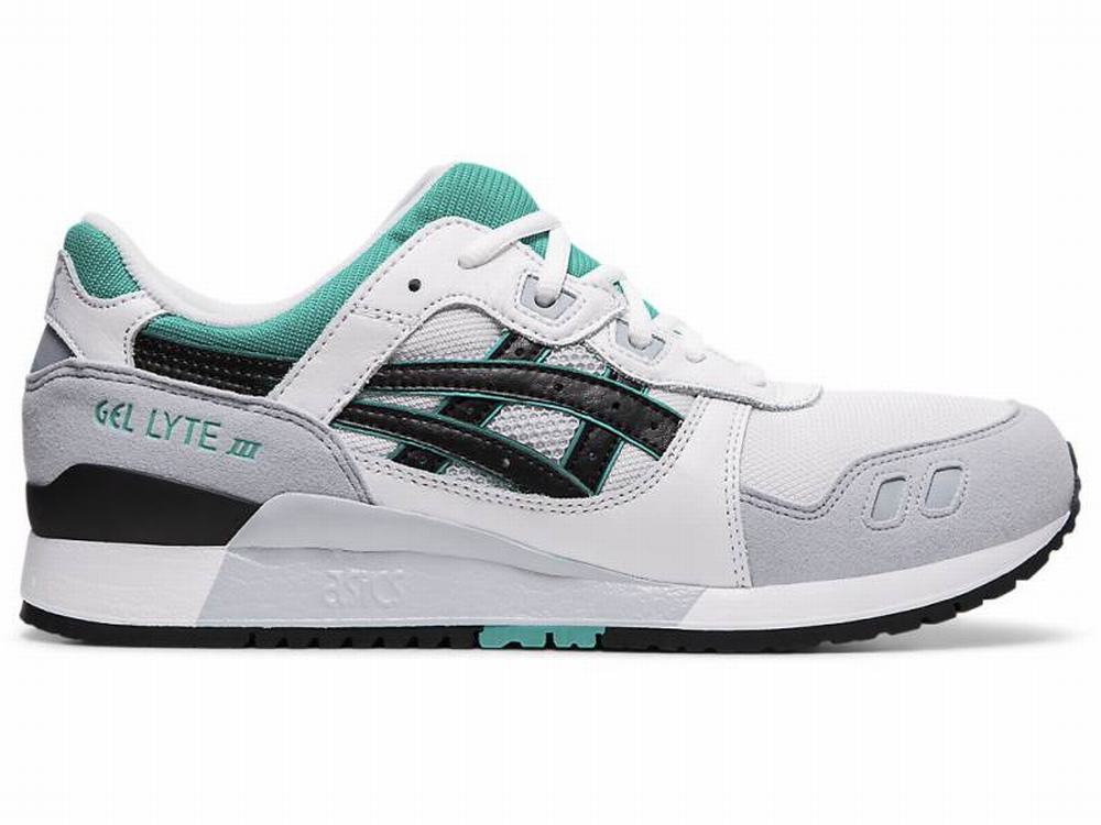 Asics GEL-LYTE III Utcai Cipő Férfi Fekete Fehér | 452617-CXW