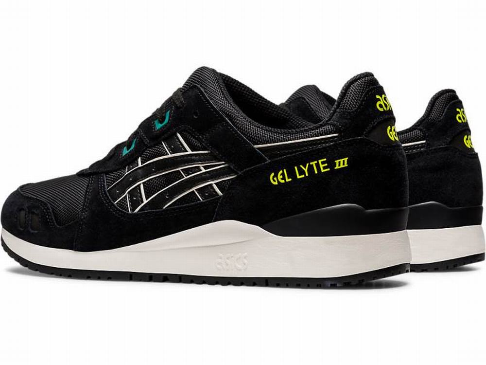 Asics GEL-LYTE III Utcai Cipő Férfi Fekete | 829463-OCD