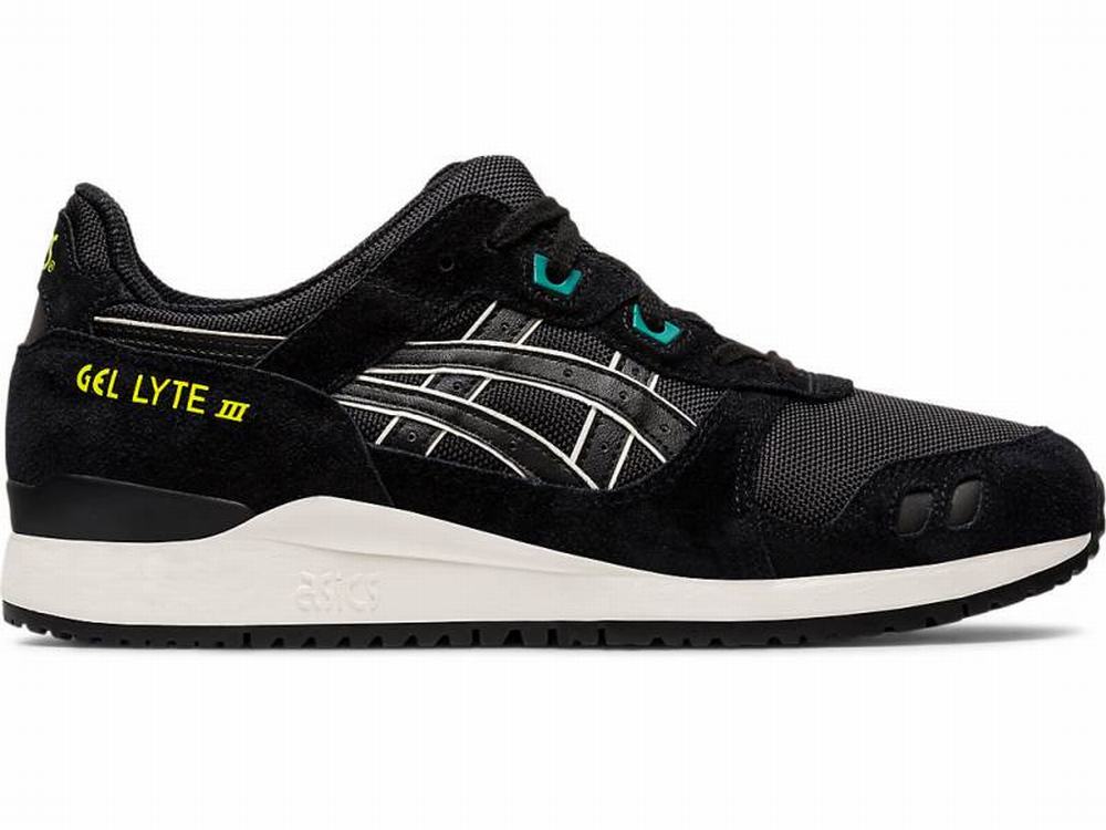 Asics GEL-LYTE III Utcai Cipő Férfi Fekete | 829463-OCD