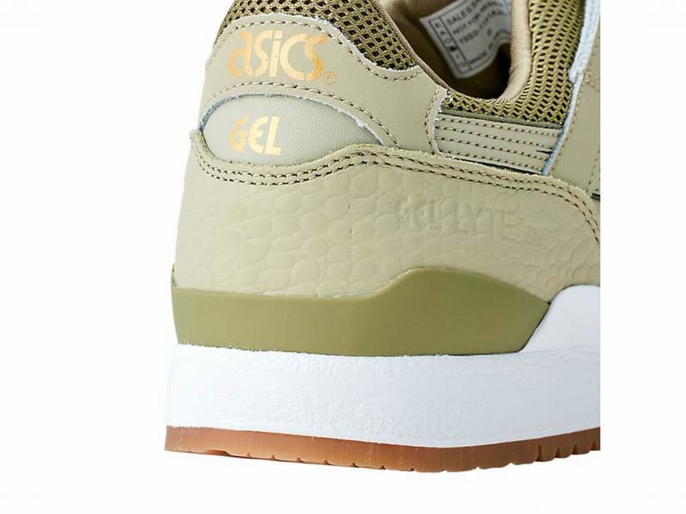 Asics GEL-LYTE III Utcai Cipő Férfi Khaki | 697245-EHP