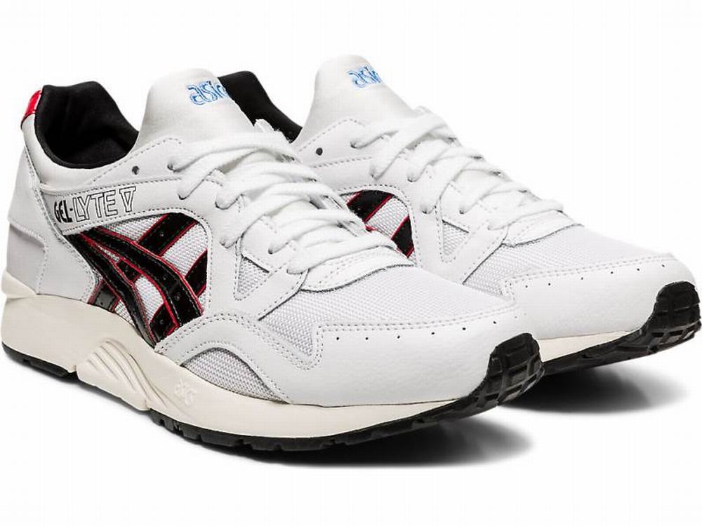 Asics GEL-LYTE V Utcai Cipő Férfi Fekete Fehér | 584607-ZPH