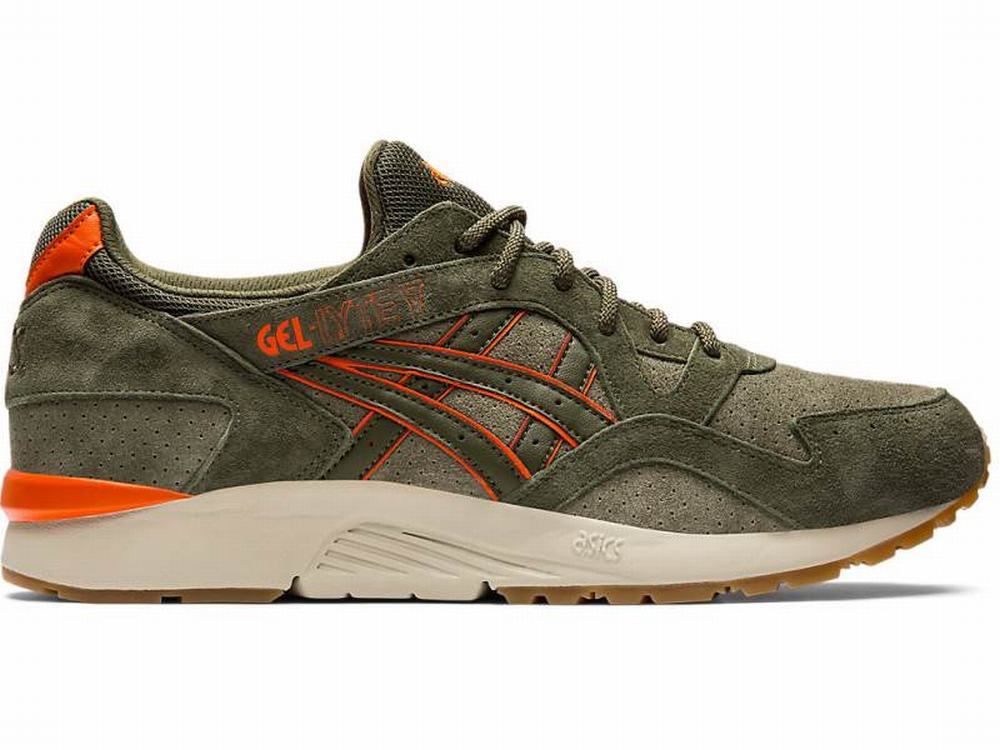 Asics GEL-LYTE V Utcai Cipő Férfi Zöld Olivazöld | 650439-EXI