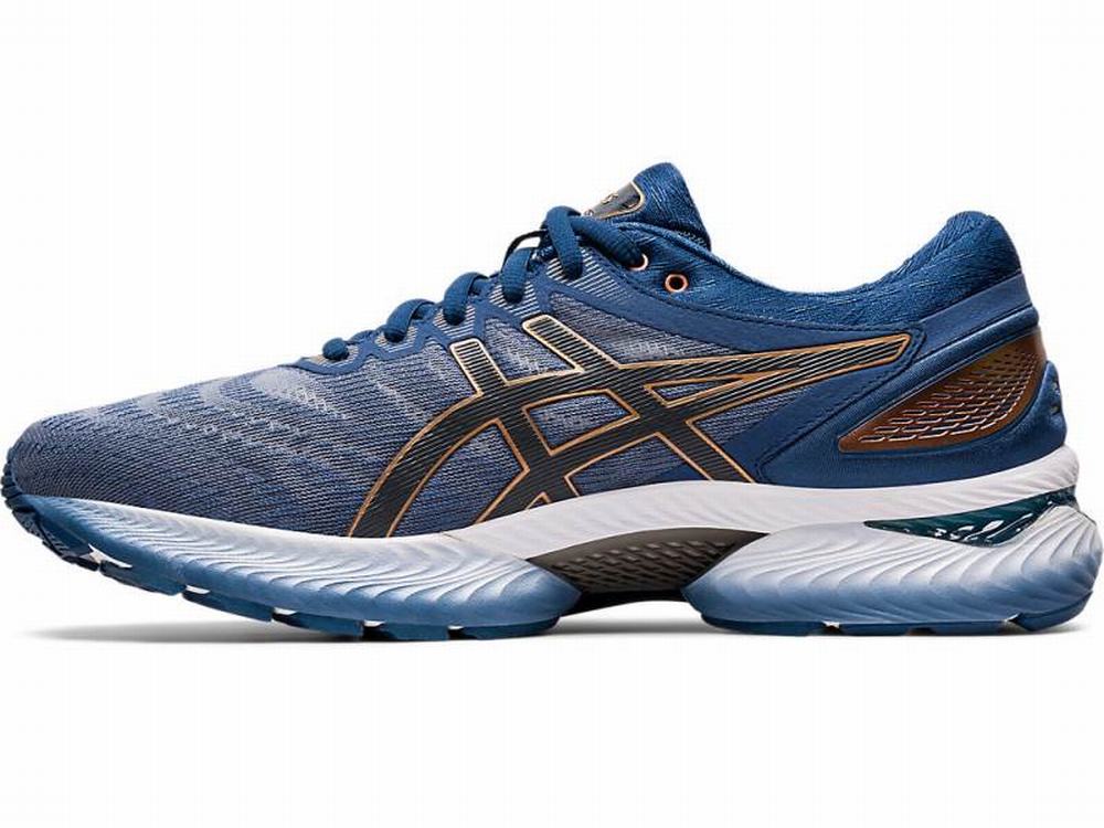 Asics GEL-NIMBUS 22 (4E) Futócipő Férfi Szürke | 458917-TRS