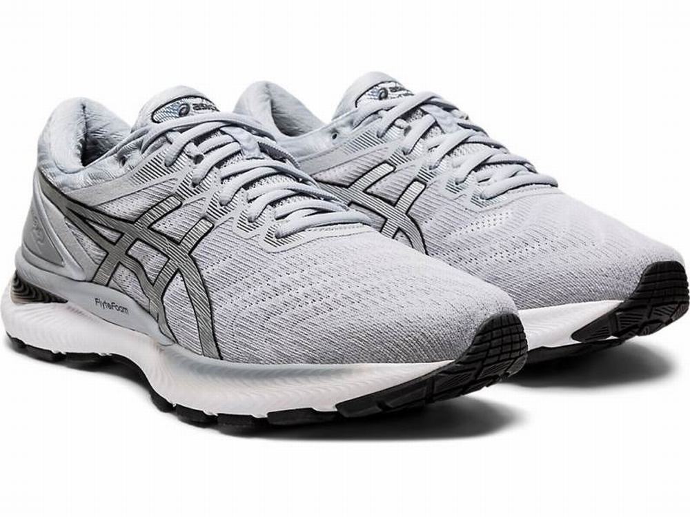 Asics GEL-NIMBUS 22 Futócipő Férfi Fehér Titán | 754863-AUP