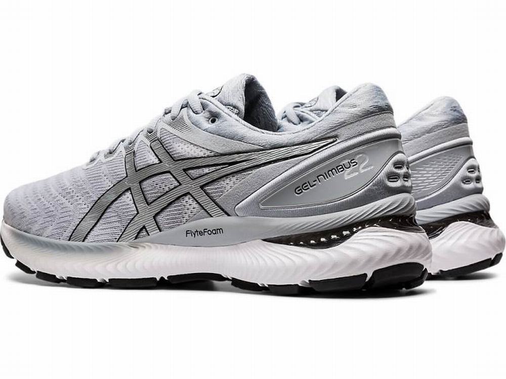 Asics GEL-NIMBUS 22 Futócipő Férfi Fehér Titán | 754863-AUP