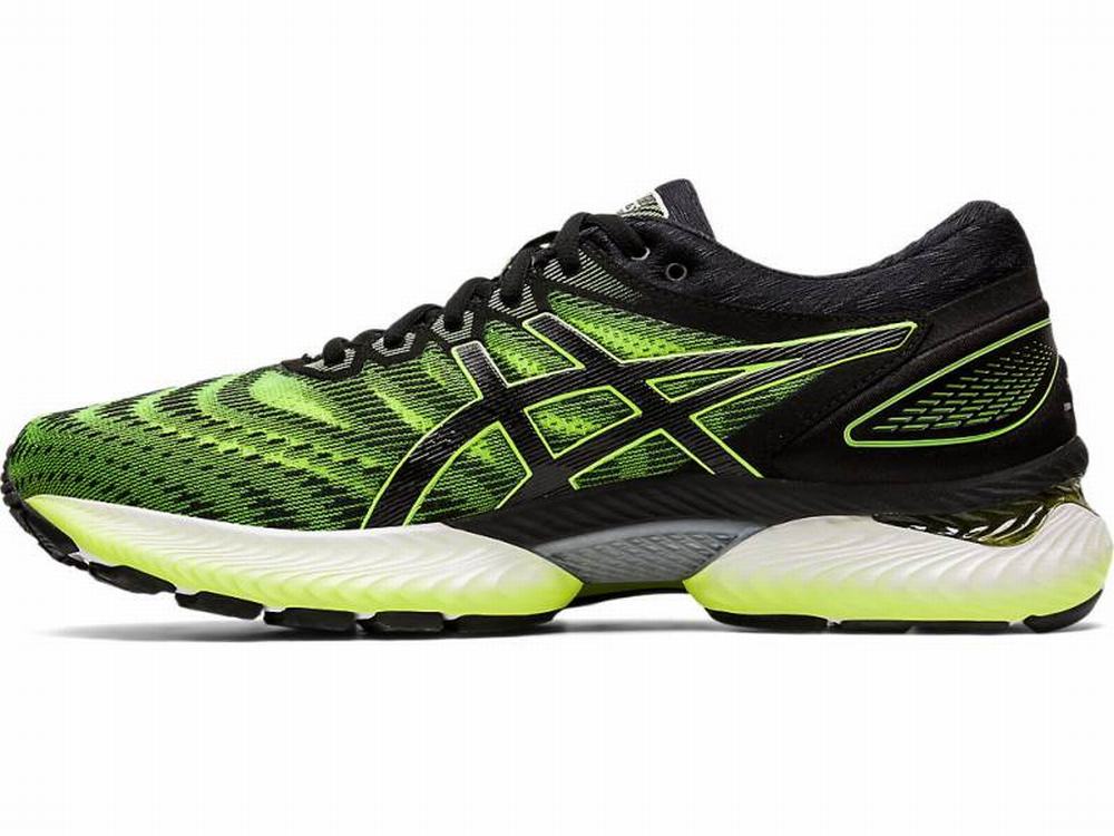 Asics GEL-NIMBUS 22 Futócipő Férfi Fekete Sárga | 740263-TNI