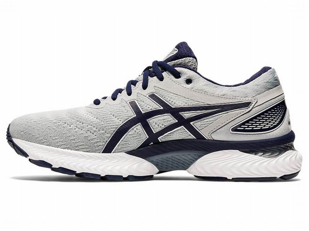 Asics GEL-NIMBUS 22 Futócipő Férfi Szürke Sötétkék | 436275-RHJ