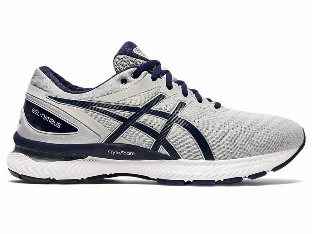 Asics GEL-NIMBUS 22 Futócipő Férfi Szürke Sötétkék | 436275-RHJ