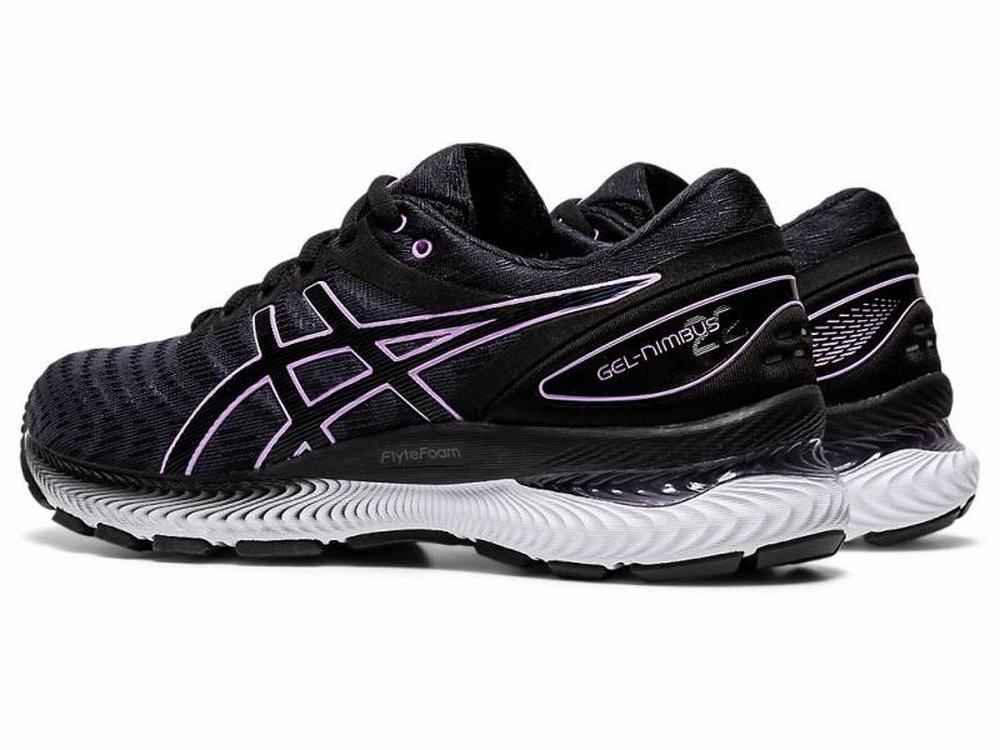 Asics GEL-NIMBUS 22 Futócipő Női Fekete | 792436-VPE