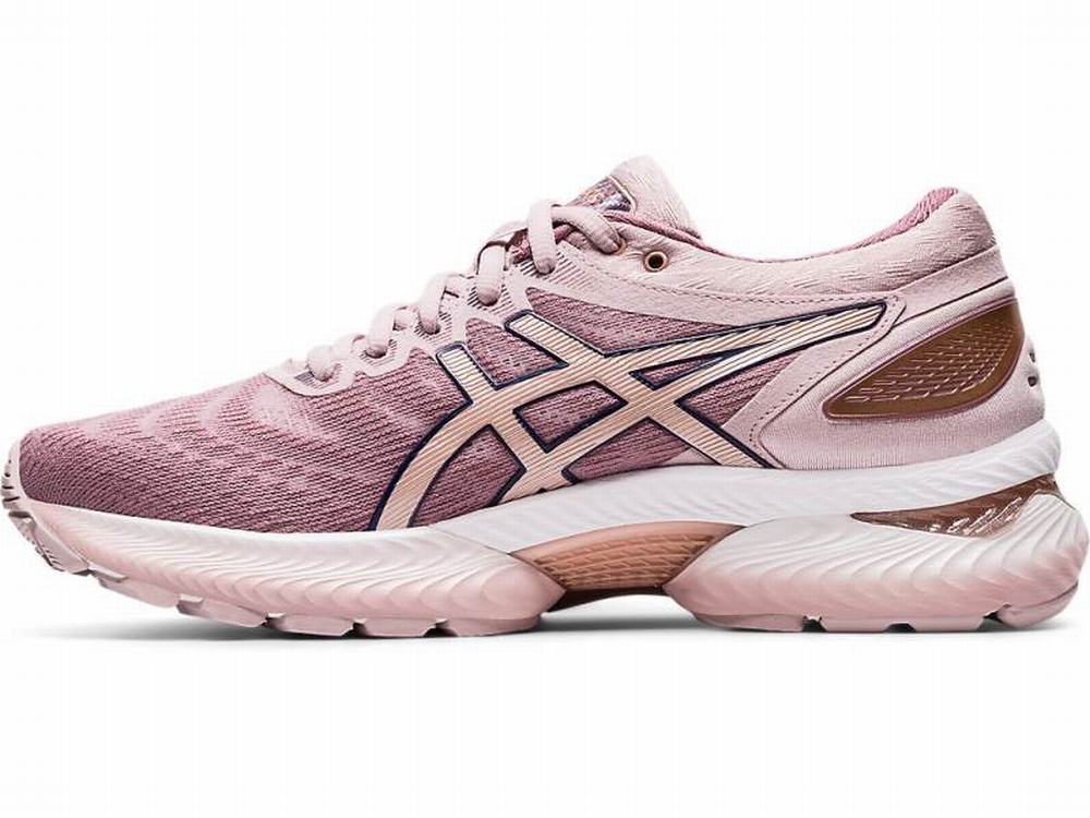 Asics GEL-NIMBUS 22 Futócipő Női Rózsaszín Arany | 729568-HWK