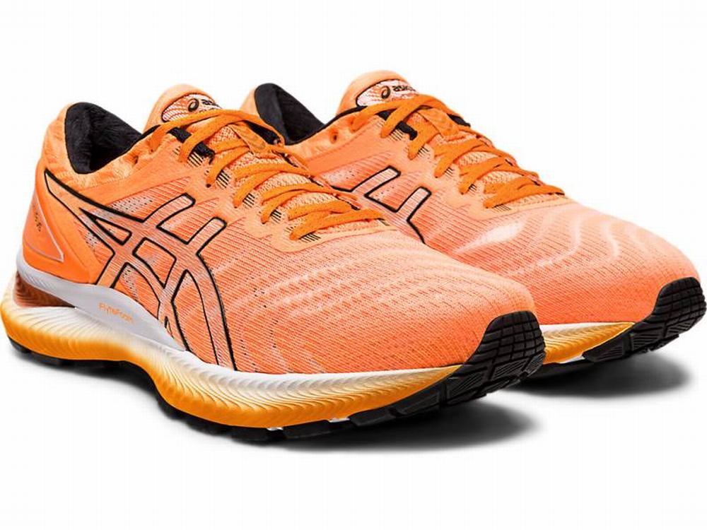 Asics GEL-NIMBUS 22 MODERN TOKYO Futócipő Férfi Narancssárga Fekete | 267590-ZPN