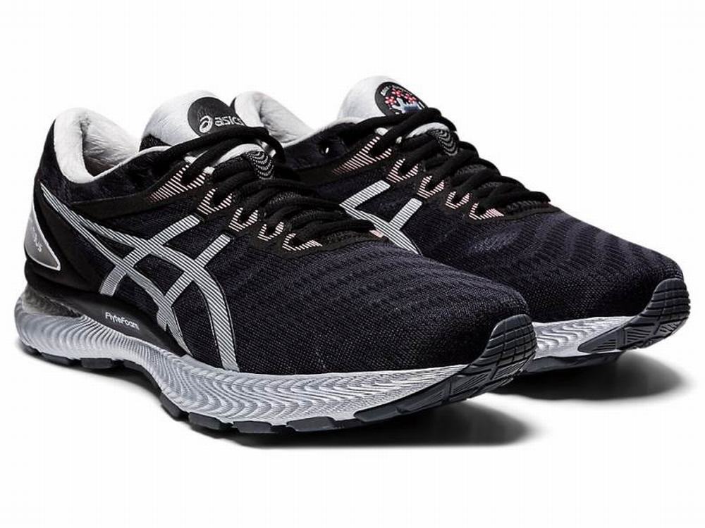 Asics GEL-NIMBUS 22 WM Futócipő Férfi Fekete Titán | 657890-XSK