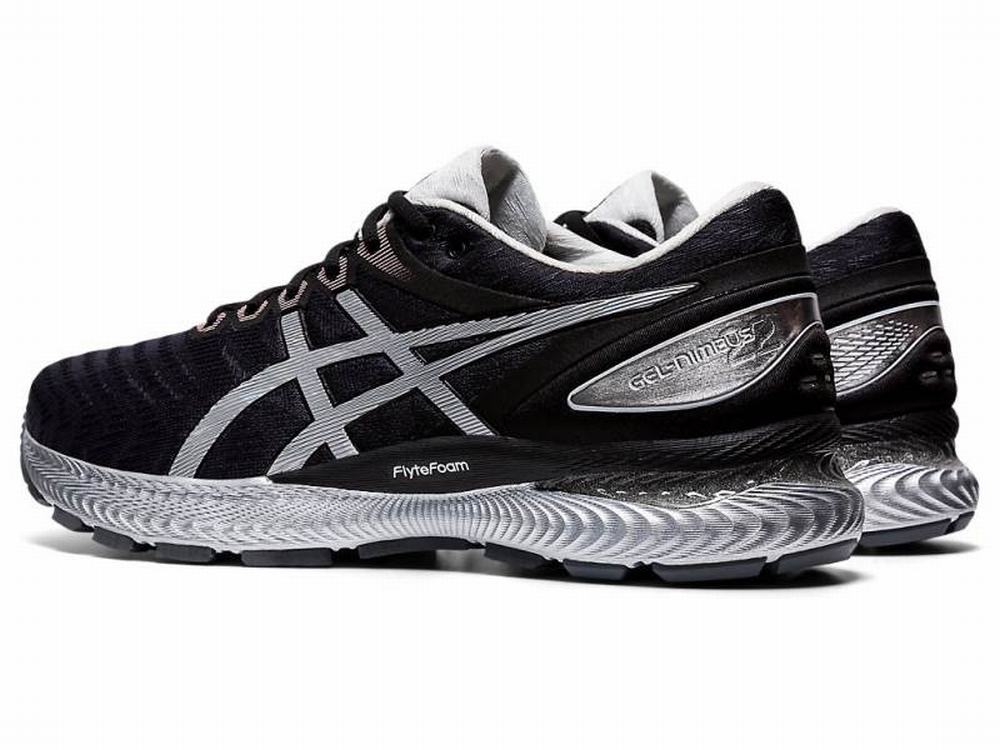 Asics GEL-NIMBUS 22 WM Futócipő Férfi Fekete Titán | 657890-XSK