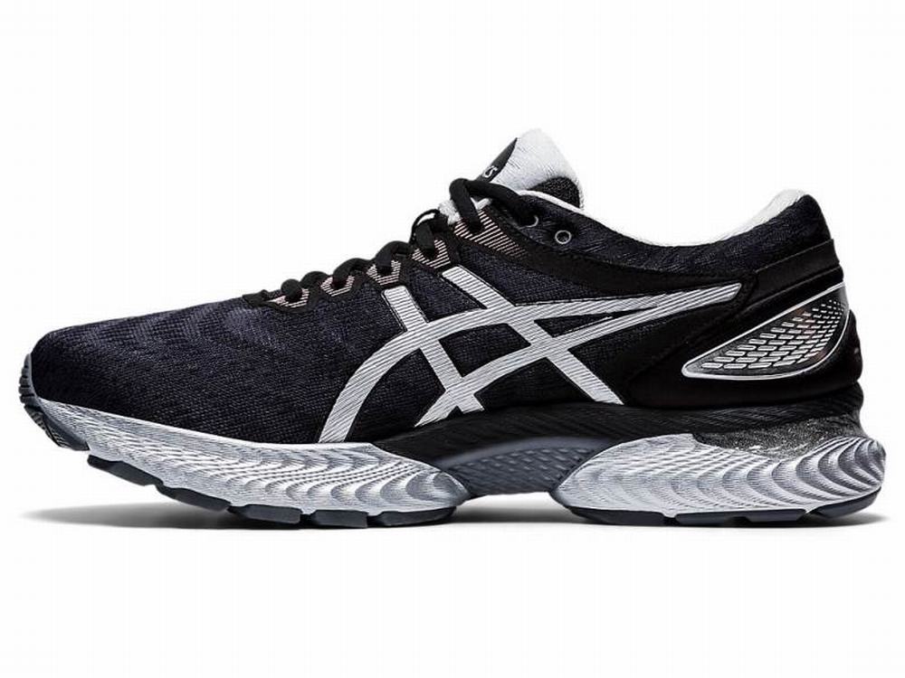 Asics GEL-NIMBUS 22 WM Futócipő Férfi Fekete Titán | 657890-XSK