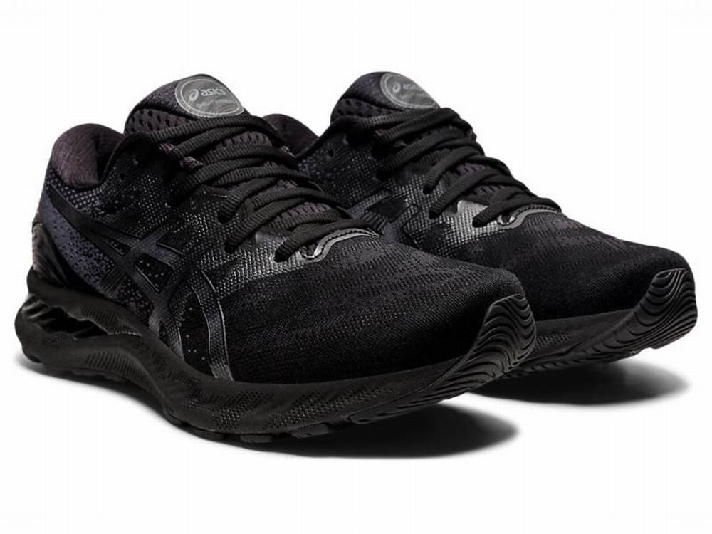 Asics GEL-NIMBUS 23 (4E) Futócipő Férfi Fekete | 802145-RMC