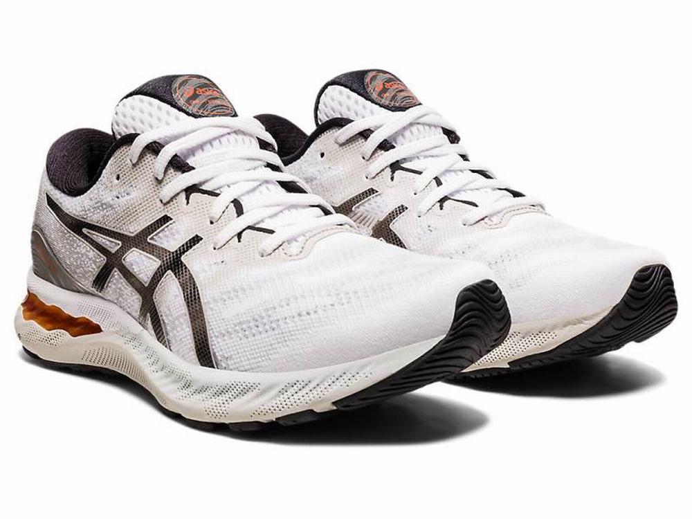 Asics GEL-NIMBUS 23 Futócipő Férfi Fehér Szürke | 867934-ETN