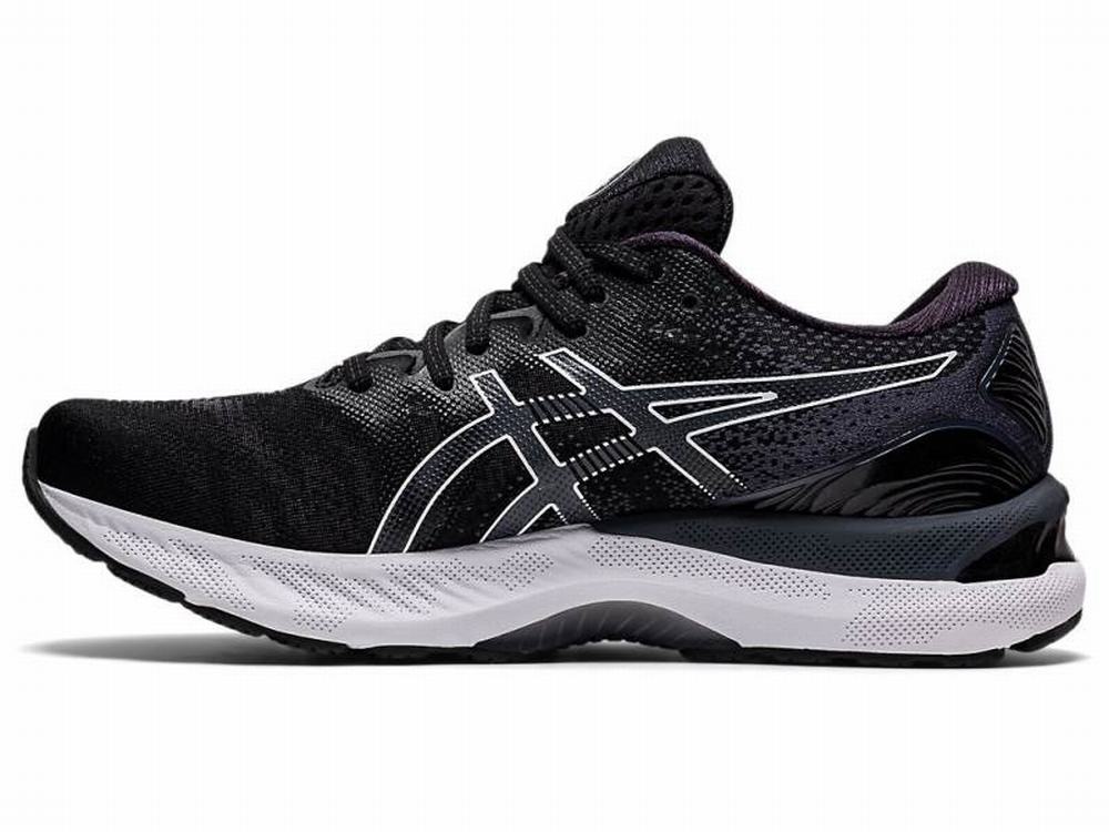 Asics GEL-NIMBUS 23 Futócipő Férfi Fekete Fehér | 617935-XPV