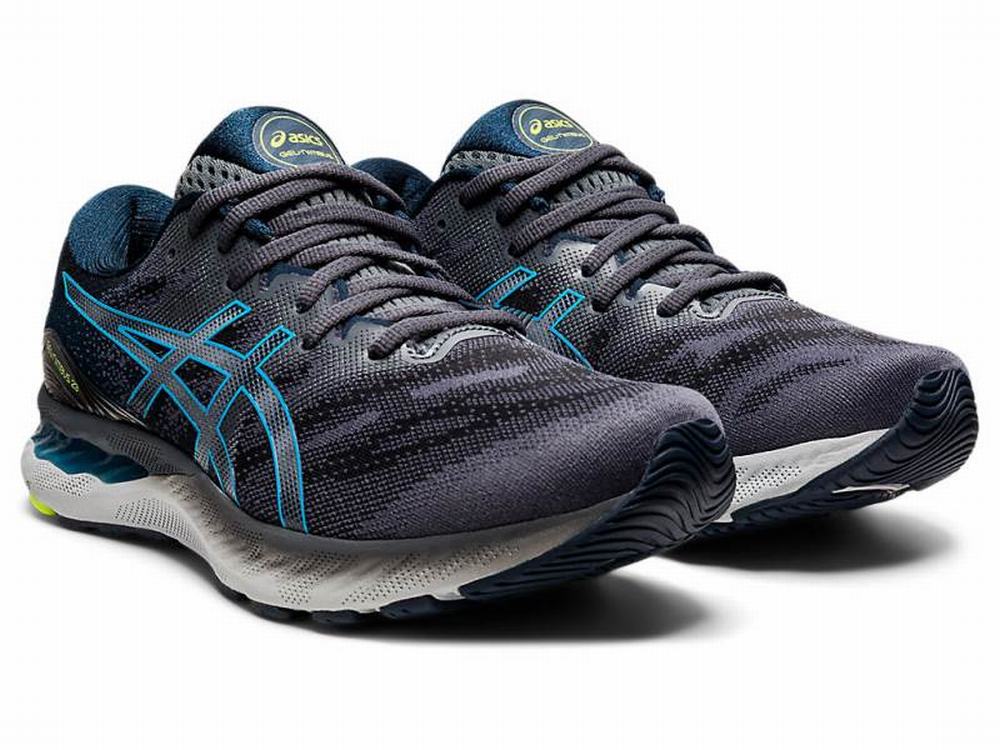 Asics GEL-NIMBUS 23 Futócipő Férfi Szürke Fekete | 516802-WJH