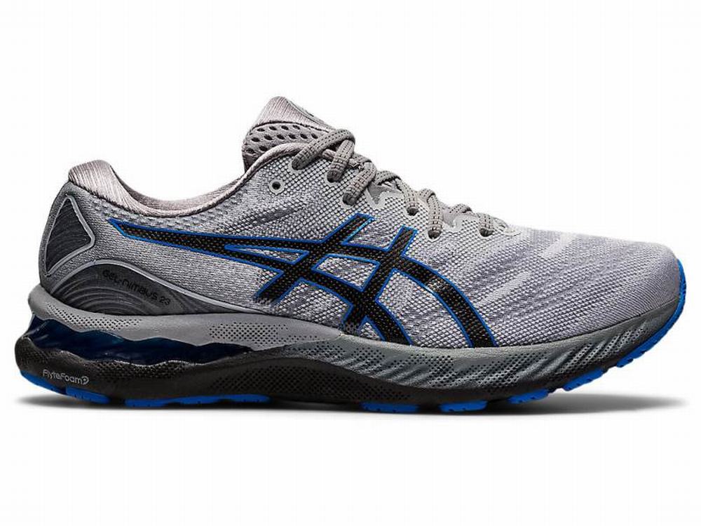 Asics GEL-NIMBUS 23 Futócipő Férfi Szürke Kék | 683150-SFE