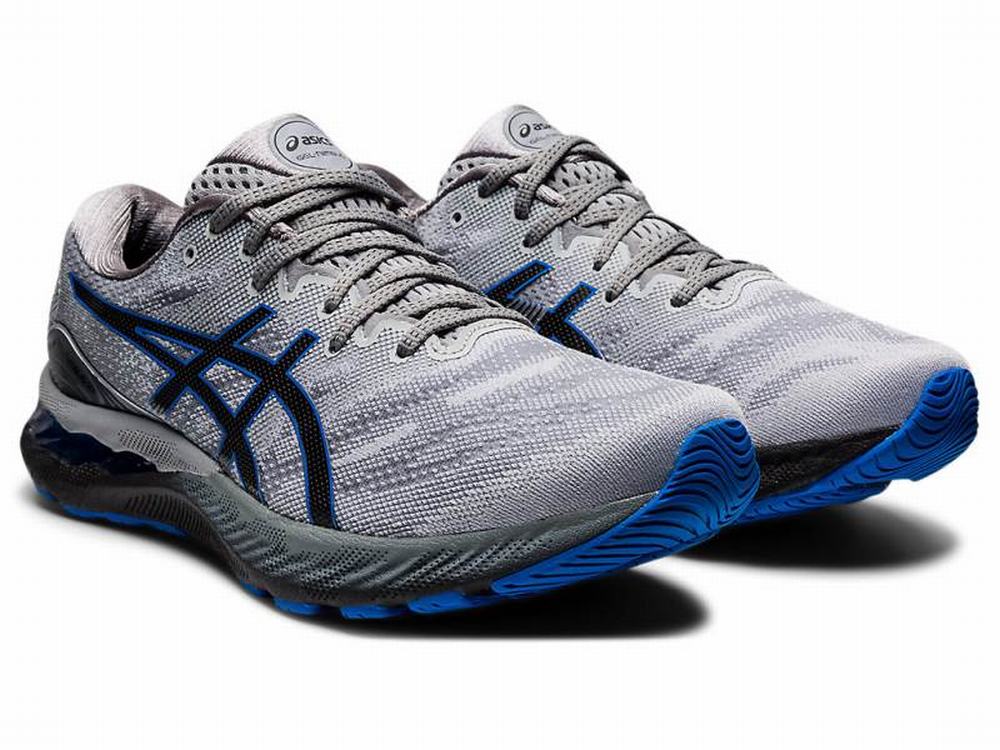 Asics GEL-NIMBUS 23 Futócipő Férfi Szürke Kék | 683150-SFE