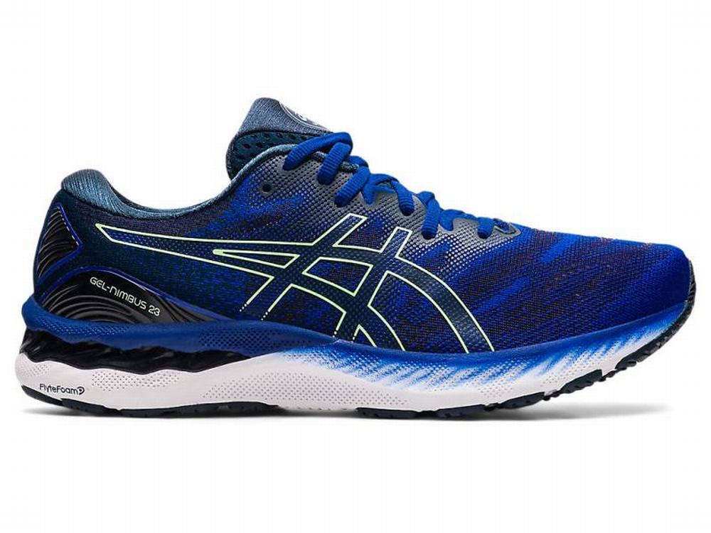 Asics GEL-NIMBUS 23 Futócipő Férfi Sötétkék | 453170-QTS