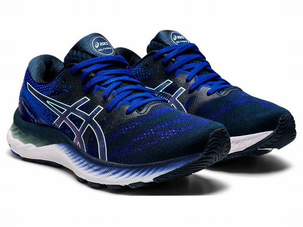 Asics GEL-NIMBUS 23 Futócipő Női Kék | 687329-BPY