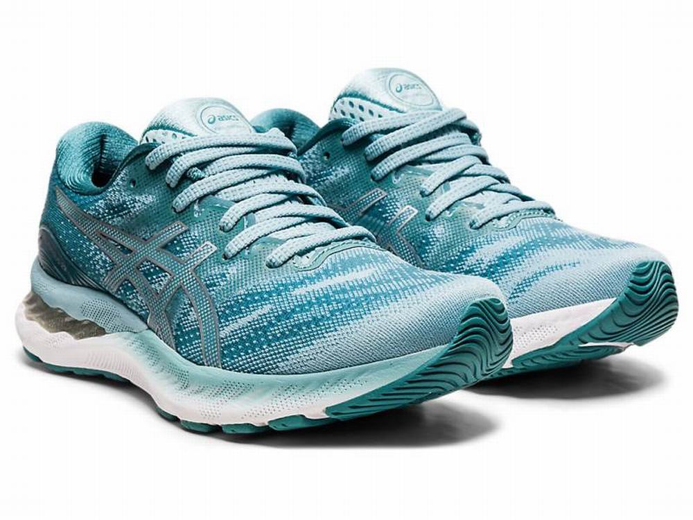 Asics GEL-NIMBUS 23 Futócipő Női Kék Titán | 698540-FAZ