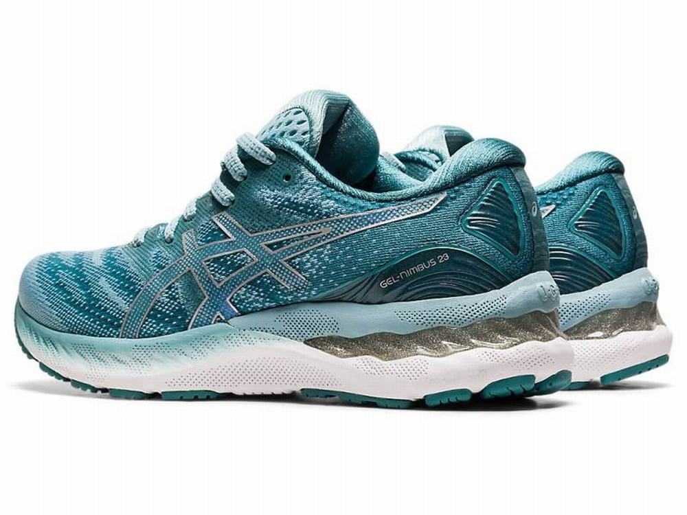 Asics GEL-NIMBUS 23 Futócipő Női Kék Titán | 698540-FAZ