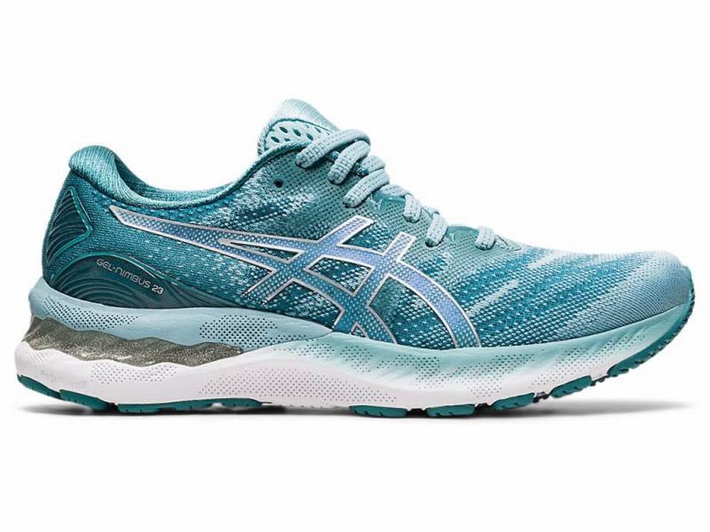 Asics GEL-NIMBUS 23 Futócipő Női Kék Titán | 698540-FAZ